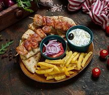 Меридес с куриным бедром