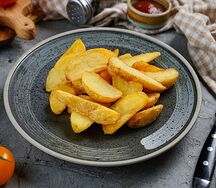 Картофельные дольки по-деревенски