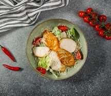 Цезарь с курицей