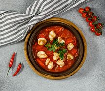 Чахохбили с креветками