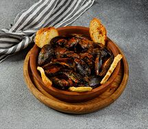 Мидии в  соусе Том Ям