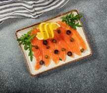 Слабосоленый лосось