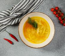 Куриная лапша