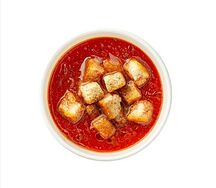 Суп томатный с крутонами