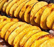Шашлык из картошки