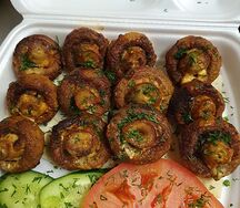 Шашлык из шампиньонов