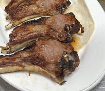 Шашлык из баранины на косточке
