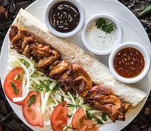 Шашлык из куриного бедра 