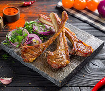 Шашлык из бараньей корейки