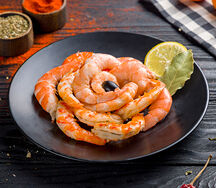 Королевские Креветки на Пару