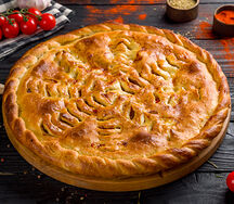 Пирог с Морепродуктами