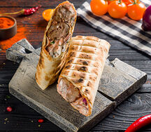 Люля-кебаб из телятины в лаваше