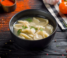 Пельмени в Бульоне