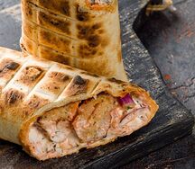 Люля-кебаб из телятины в лаваше