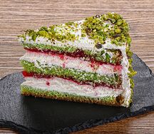 Торт Фисташка-Малина