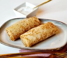 Блинчики с курицей