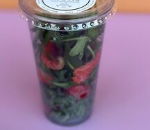 Салат с лососем