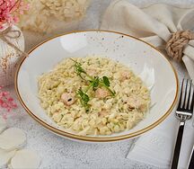 Птитим с лососем 