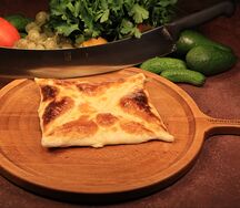 Пеновани с сыром сулугуни