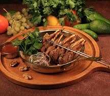 Шашлык из корейки ягненка