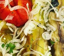 Овощи на углях