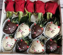 Клубника в шоколаде Cats & Flowers