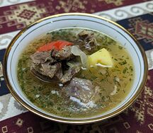 Шурпа с говядиной