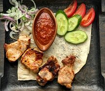Шашлык из курицы
