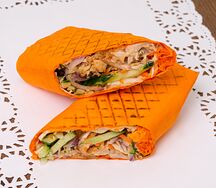 Шаурма в сырном лаваше