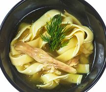 Суп Куриный с домашней лапшой