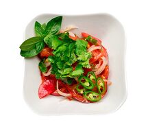 Айчичук с кинзой