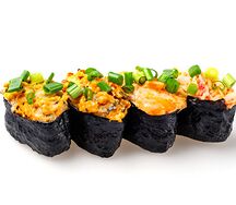 Суши острые с лососем