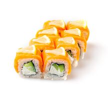 Филадельфия с копченым лососем