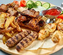 Большое мясное ассорти