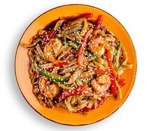 Wok с креветкой