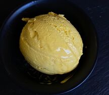 С кусочками манго