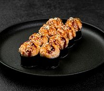 Запеченный ролл с беконом