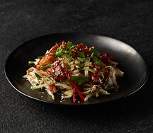 Салат с лососем