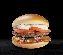 Бургер с котлетой из говядины S