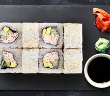 Калифорния с кунжутом