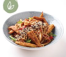 Удон с овощами и фучжу