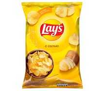 Чипсы Lays с солью