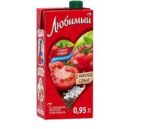 Спелый томат Любимый сад