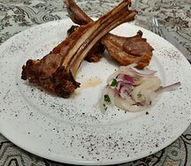 Шашлык из бараньей корейки