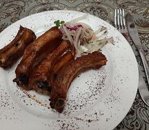 Шашлык из свиных ребер