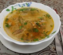 Суп куриный