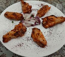 Шашлык из куриных крылышек