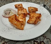 Шашлык из куриного филе