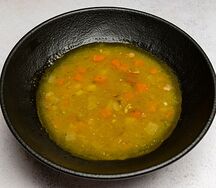 Зелёный гороховый суп