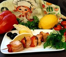 Шашлык из лосося